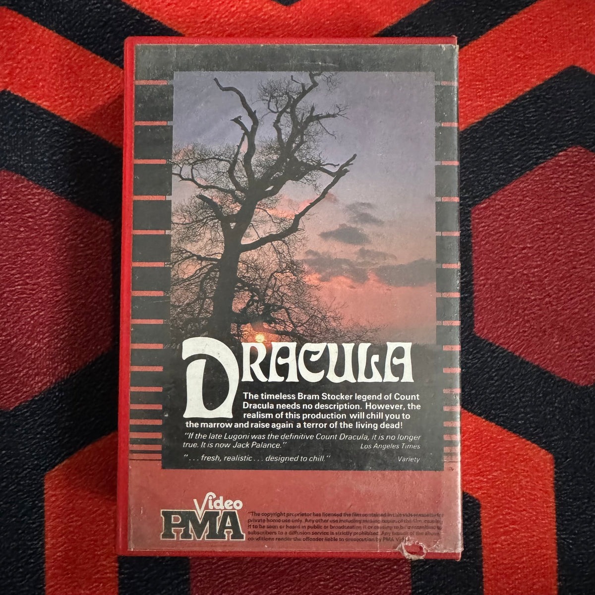 Dracula Ex Rental VHS Video (1983) [MOULD]
