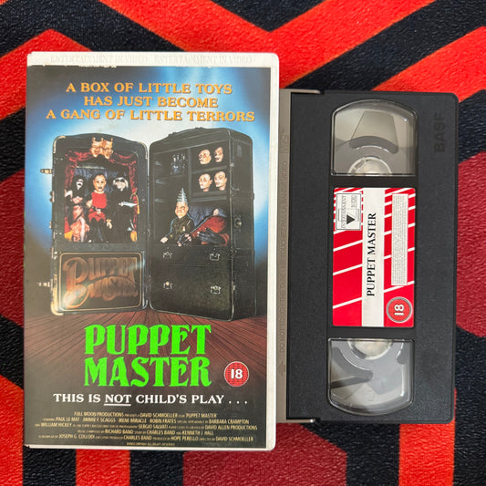 Puppet Master Ex Rental VHS Video (1989) EVV1146