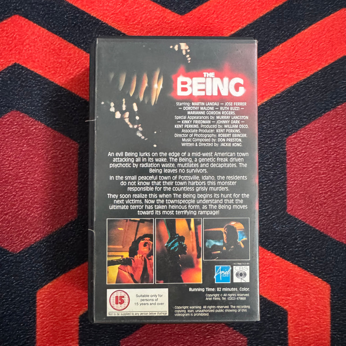The Being Ex Rental VHS Video (1981) AFV86023