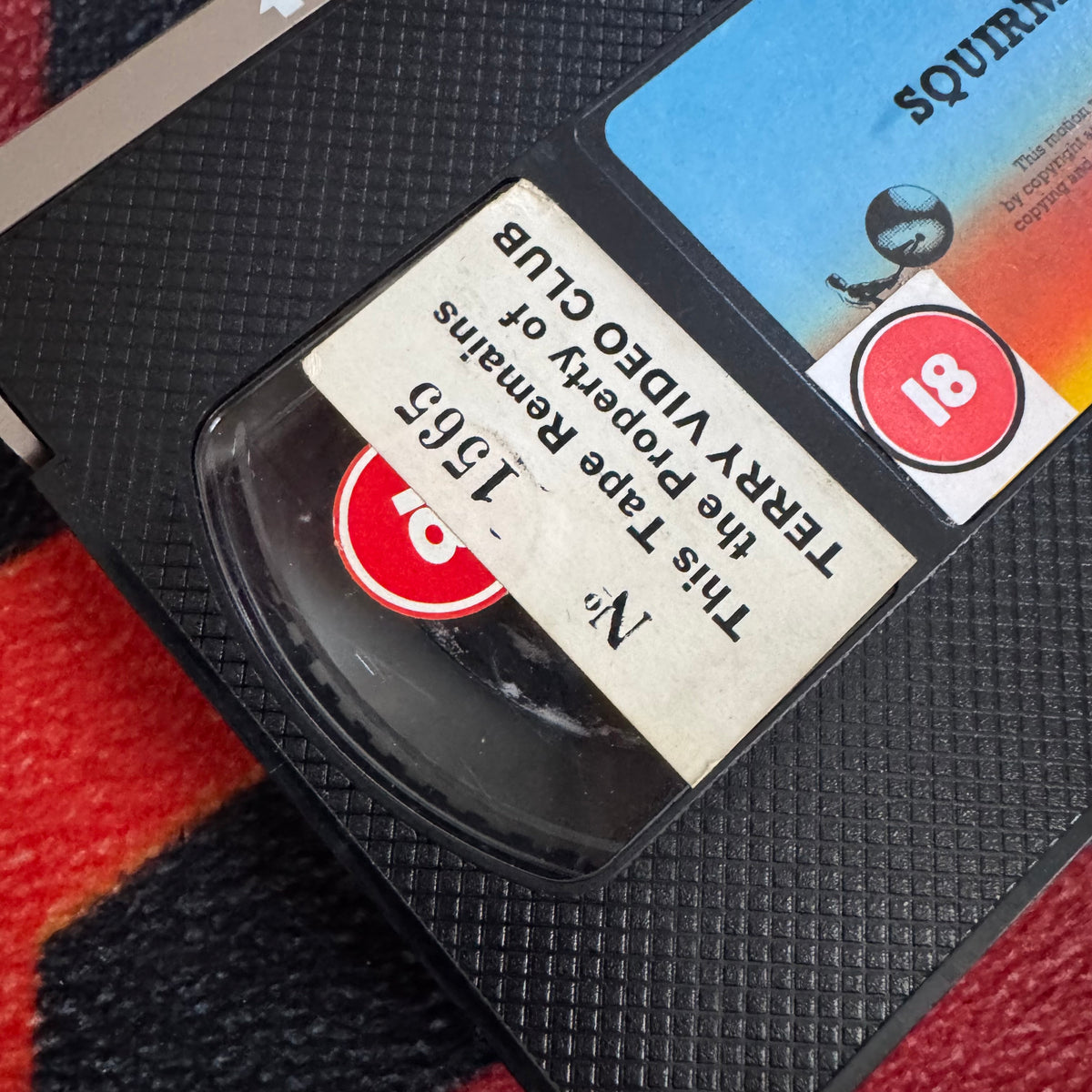 Squirm Ex Rental VHS Video (1976) 2028Y [MOULD]
