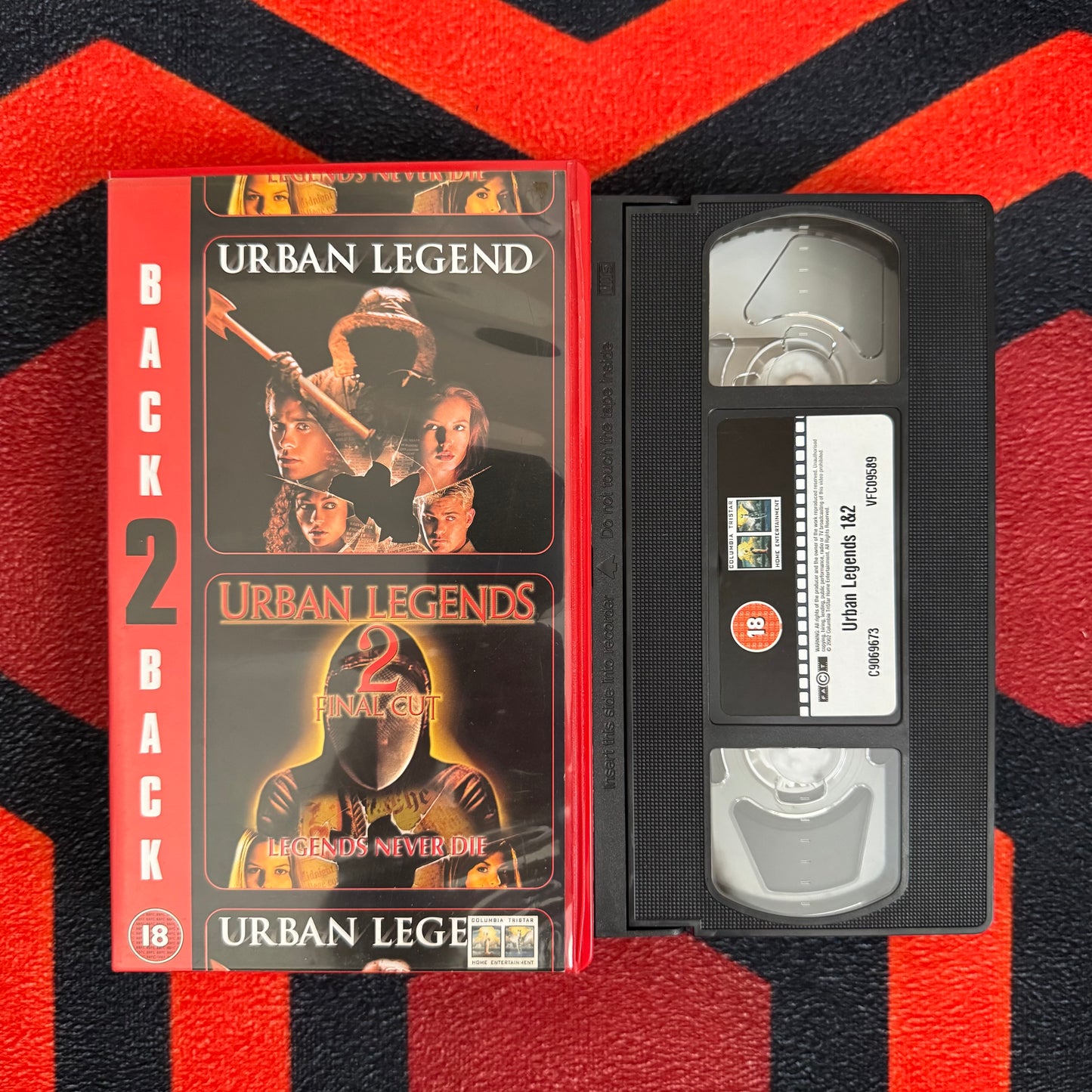 Urban Legend / Urban Legends 2 VHS Video (1998) C9069673