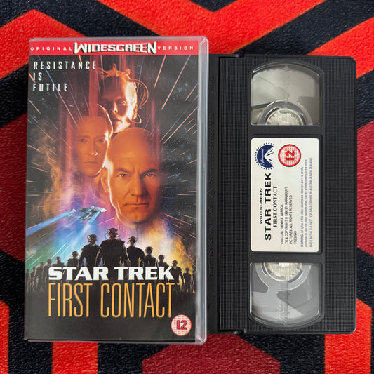 Star Trek: First Contact VHS Video (1997) VHR4511