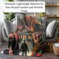 Horror Movie Blanket - Don't Have Nightmares Blanket - Luxury Twin / Double Velveteen Fleece Blanket