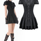 Dark in Love Lolita Bow-Trim Lace Dress