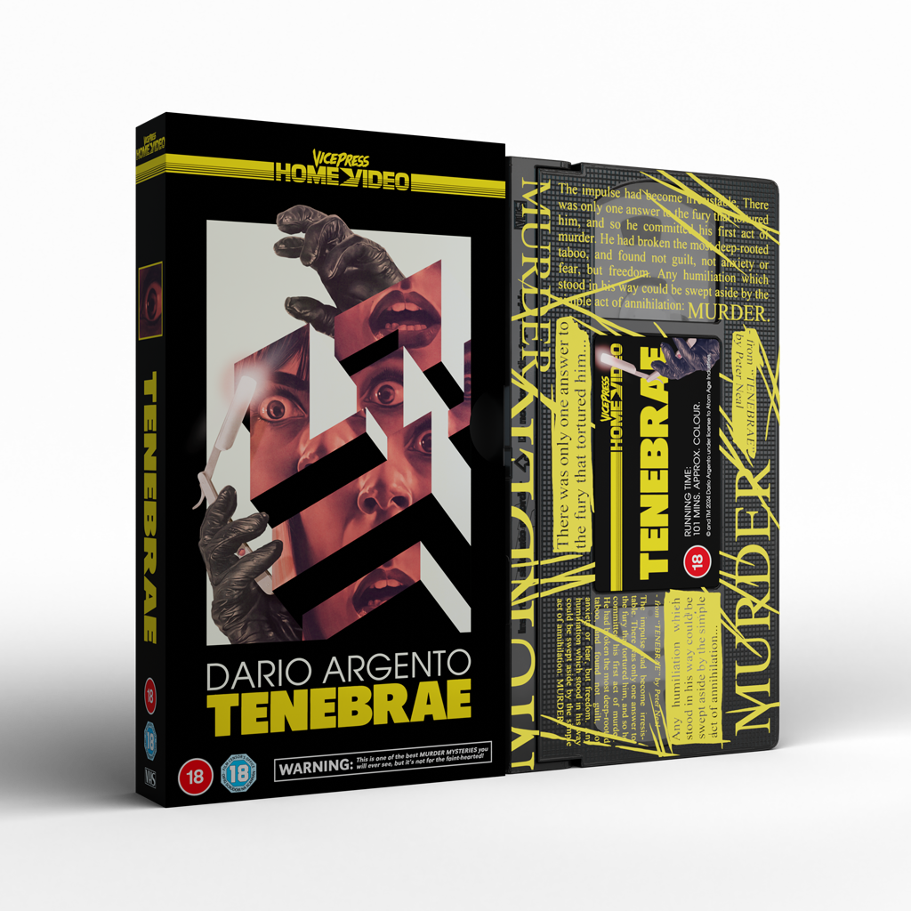 Tenebrae - Slipcase Edition Horror VHS