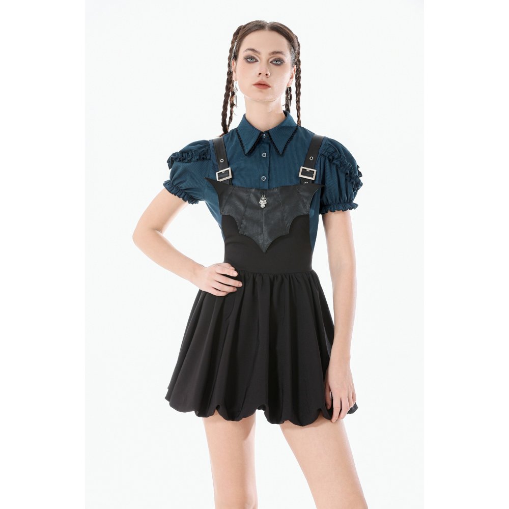 Dark In Love Lilith Bat Harness Bubble Dress