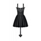 Dark In Love Lilith Bat Harness Bubble Dress