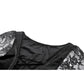 Dark in Love Anastasia Gothic Velvet & Lace Embroidered Dress