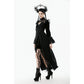 Dark in Love Erzebeth Gothic Bolero Shrug - Black Lace Victorian Bell Sleeve
