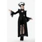 Dark in Love Erzebeth Gothic Bolero Shrug - Black Lace Victorian Bell Sleeve