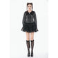 Dark in Love Gothic Peter Pan Collar Lace Shirt - Dark Academia Striped Cotton
