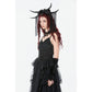 Dark in Love Minerva Gothic Satin Lace Dress