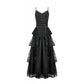 Dark in Love Minerva Gothic Satin Lace Dress