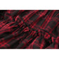 Dark in Love Morrigan Tartan Lace-Up Dress