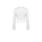 Dark in Love Queeny White Gothic Demon Shirt