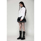 Dark in Love Queeny White Gothic Demon Shirt