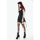 Dark in Love Thornspell Gothic Layered Lace Skirt