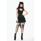 Dark in Love Thornspell Gothic Layered Lace Skirt