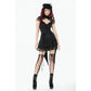 Dark in Love Thornspell Gothic Layered Lace Skirt