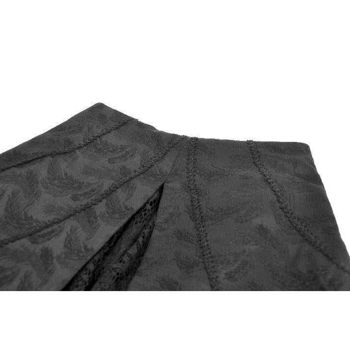 Dark in Love Thornspell Gothic Layered Lace Skirt
