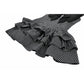 Dark in Love Vintage Striped Ruffle Tier Dress