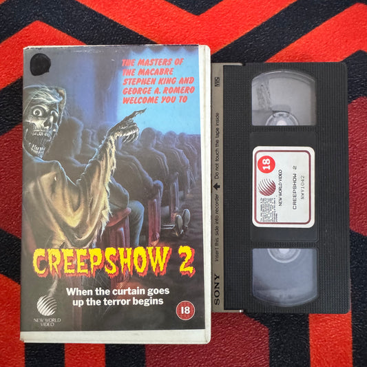 Creepshow 2 Ex Rental VHS Video (1987) NWV1042