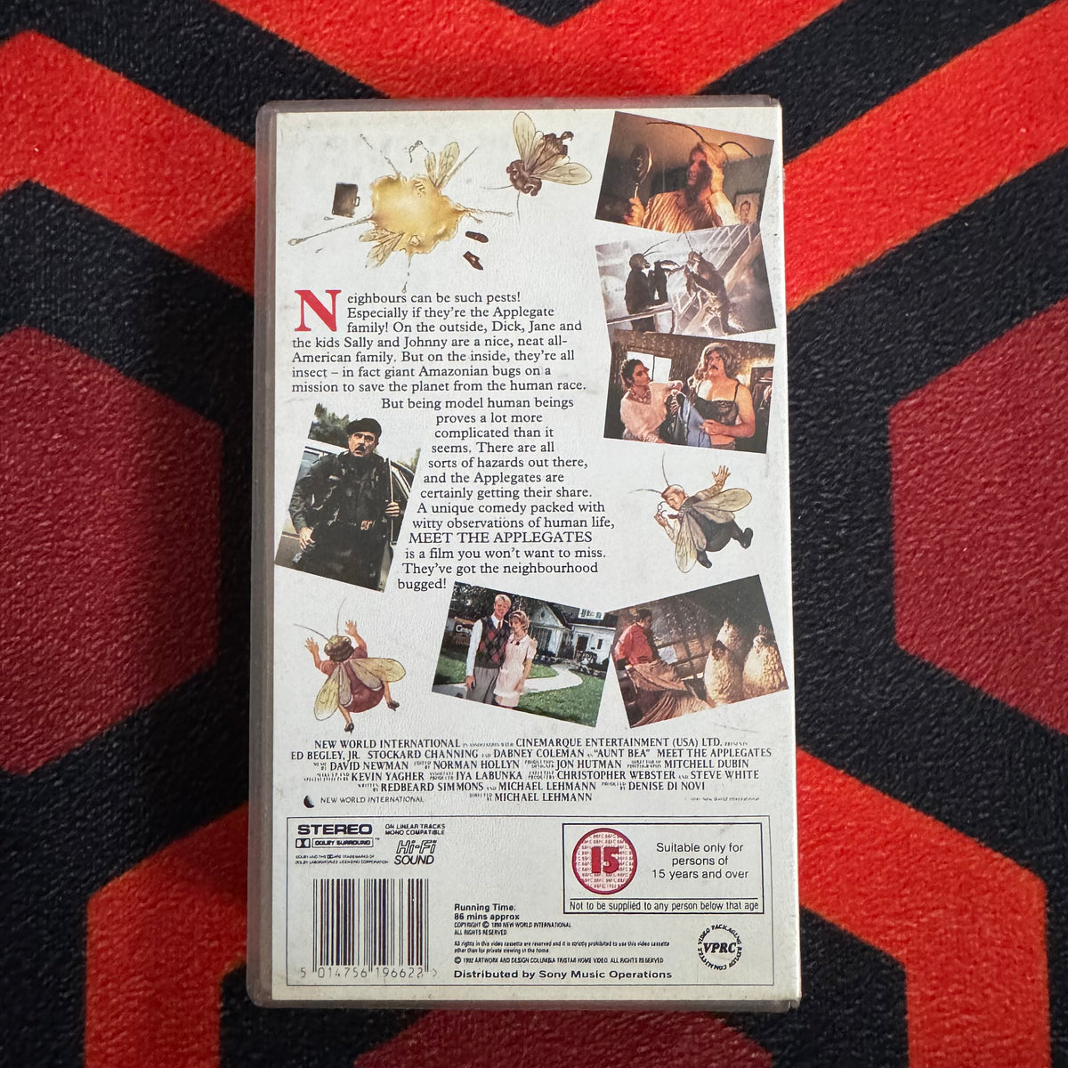 Meet the Applegates VHS Video (1990) CVR21966