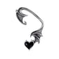 Alchemy Gothic Blacksoul Single Ear Wrap Earring (E445)
