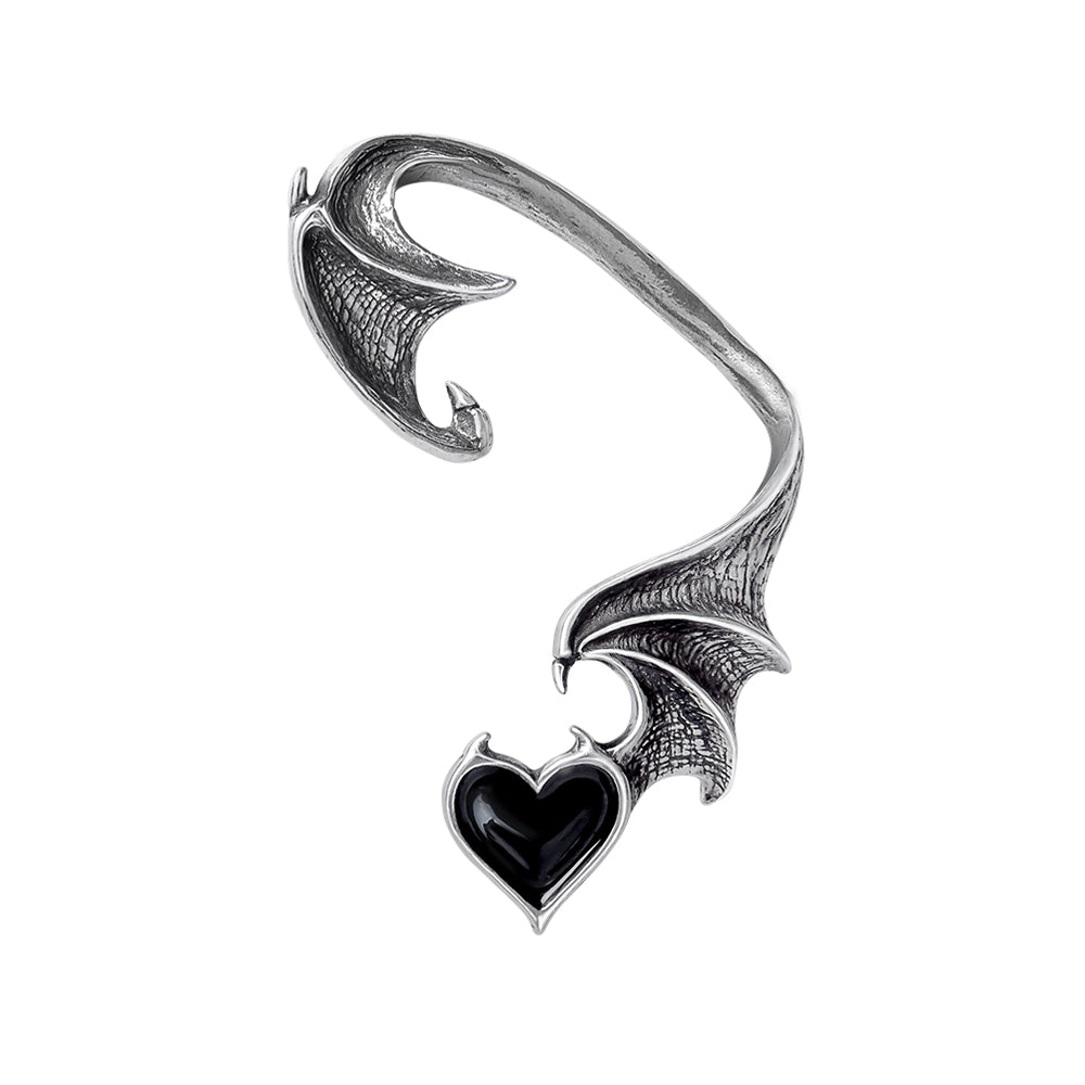 Alchemy Gothic Blacksoul Single Ear Wrap Earring (E445)