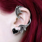 Alchemy Gothic Blacksoul Single Ear Wrap Earring (E445)
