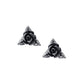 Alchemy Gothic Ring O' Roses Pair of Stud Earrings (E447)