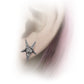 Alchemy Gothic Baphomet Pair of Stud Earrings (E449)