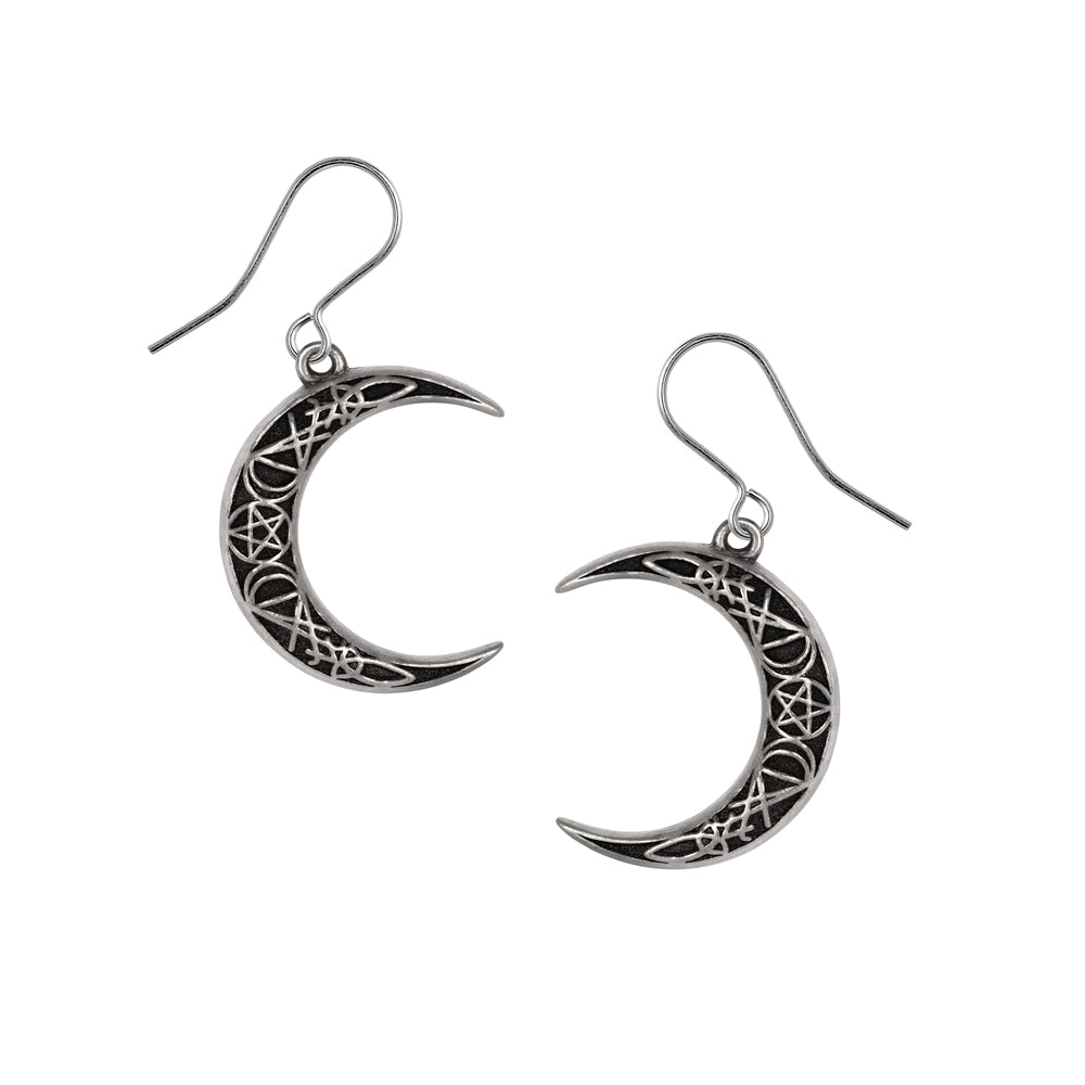 Alchemy Gothic A Pact with a Prince Pair of Dropper Earrings (E458)