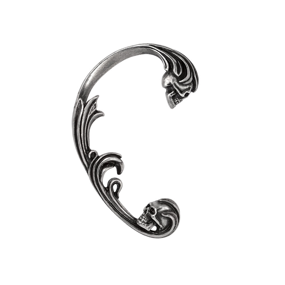 Alchemy Gothic Dece's de Rocaille Single Ear Wrap Earring (E461)