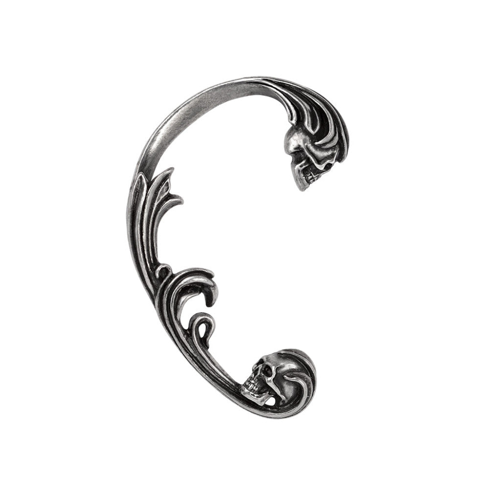 Alchemy Gothic Dece's de Rocaille Single Ear Wrap Earring (E461)