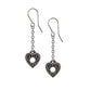 Alchemy Gothic Planchette Pair of Dropper Earrings (E471)