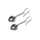 Alchemy Gothic Planchette Pair of Dropper Earrings (E471)
