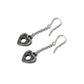 Alchemy Gothic Planchette Pair of Dropper Earrings (E471)