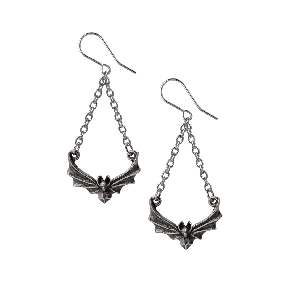 Alchemy Gothic The Attic Pair of Dropper Earrings (E479)