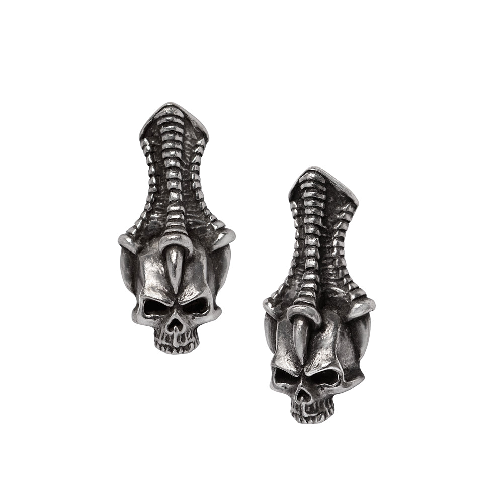 Alchemy Gothic The Trophy Pair of Stud Earrings (E483)