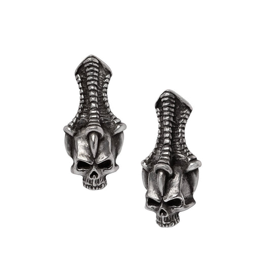 Alchemy Gothic The Trophy Pair of Stud Earrings (E483)