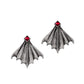 Alchemy Gothic Nighttime Pair of Stud Earrings (E484)