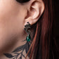 Alchemy Gothic Churchyard Pair of Dropper Earrings (E490)
