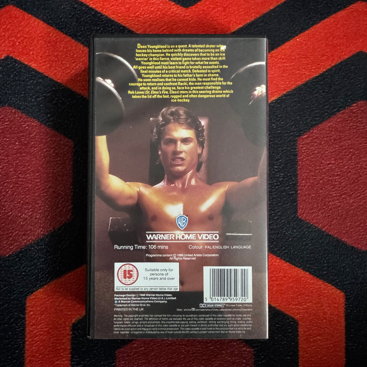 Youngblood VHS Video (1986) PES99597