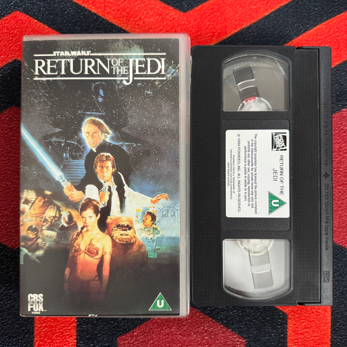 Return Of The Jedi VHS Video (1983) 1478