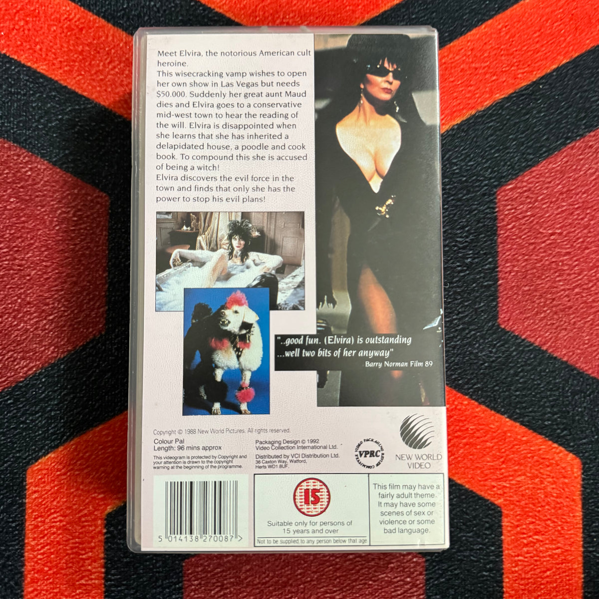 Elvira: Mistress of the Dark VHS Video (1988) CC7008
