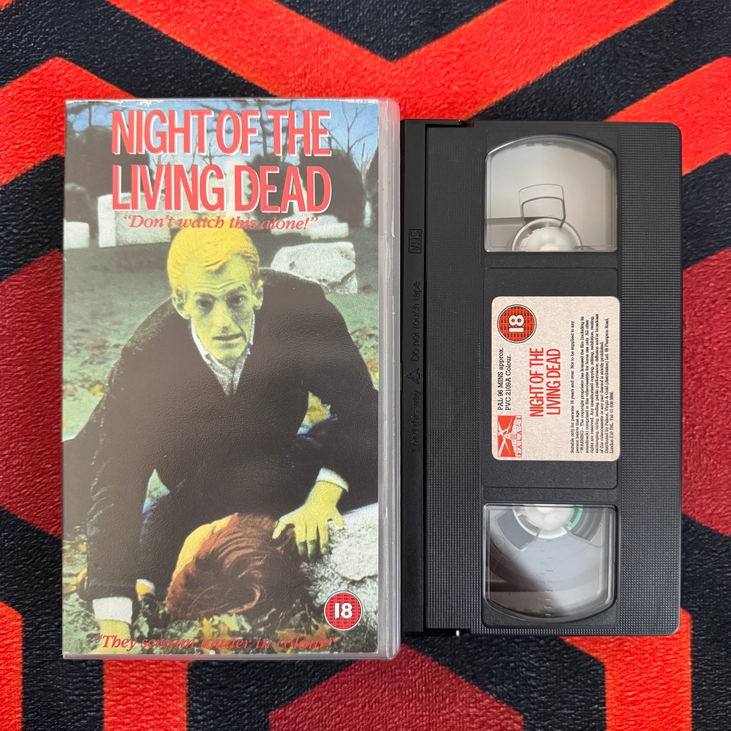 Night of the Living Dead VHS Video (1968) 839063