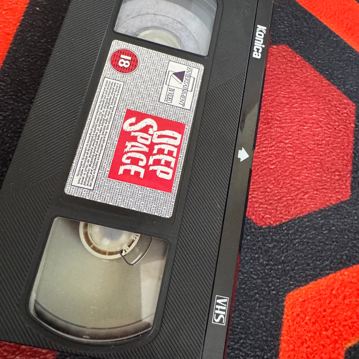 Deep Space Ex Rental VHS Video (1988) EVV1112 [MOULD]
