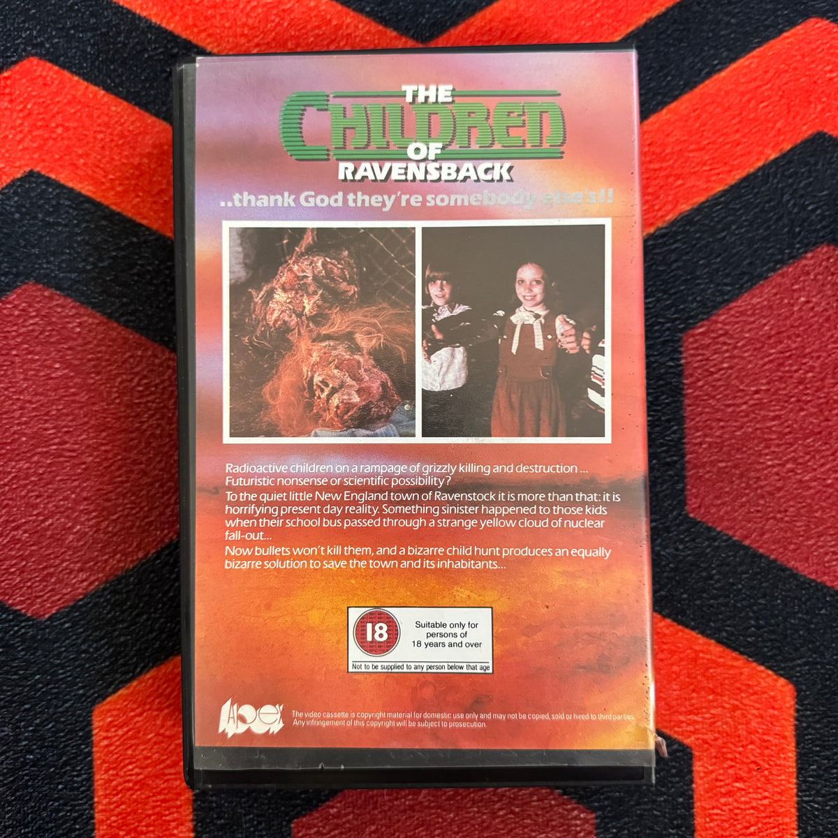 The Children of Ravensback Ex Rental VHS Video (1980) 132