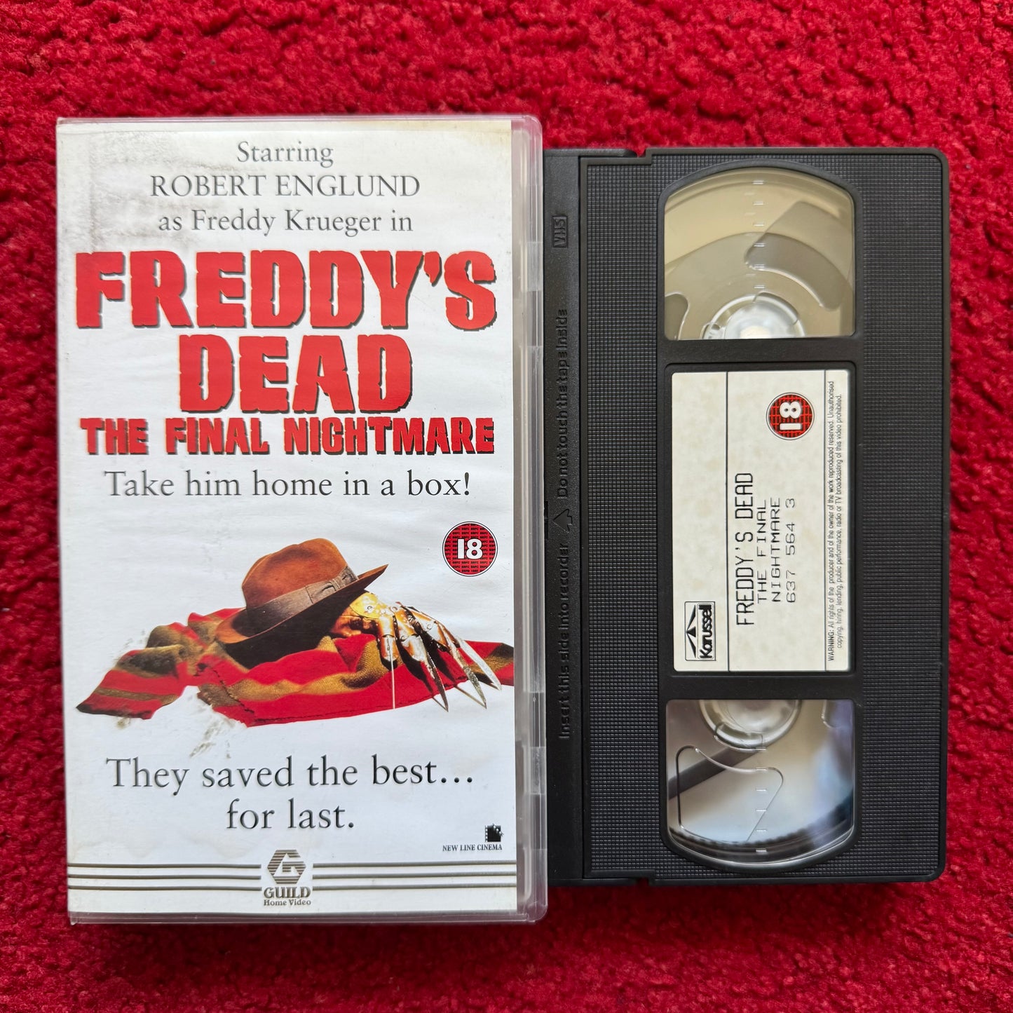 Freddy's Dead: The Final Nightmare VHS Video (1991) 6375643